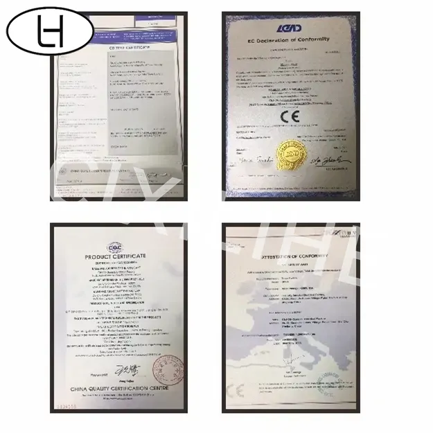 Certifications
